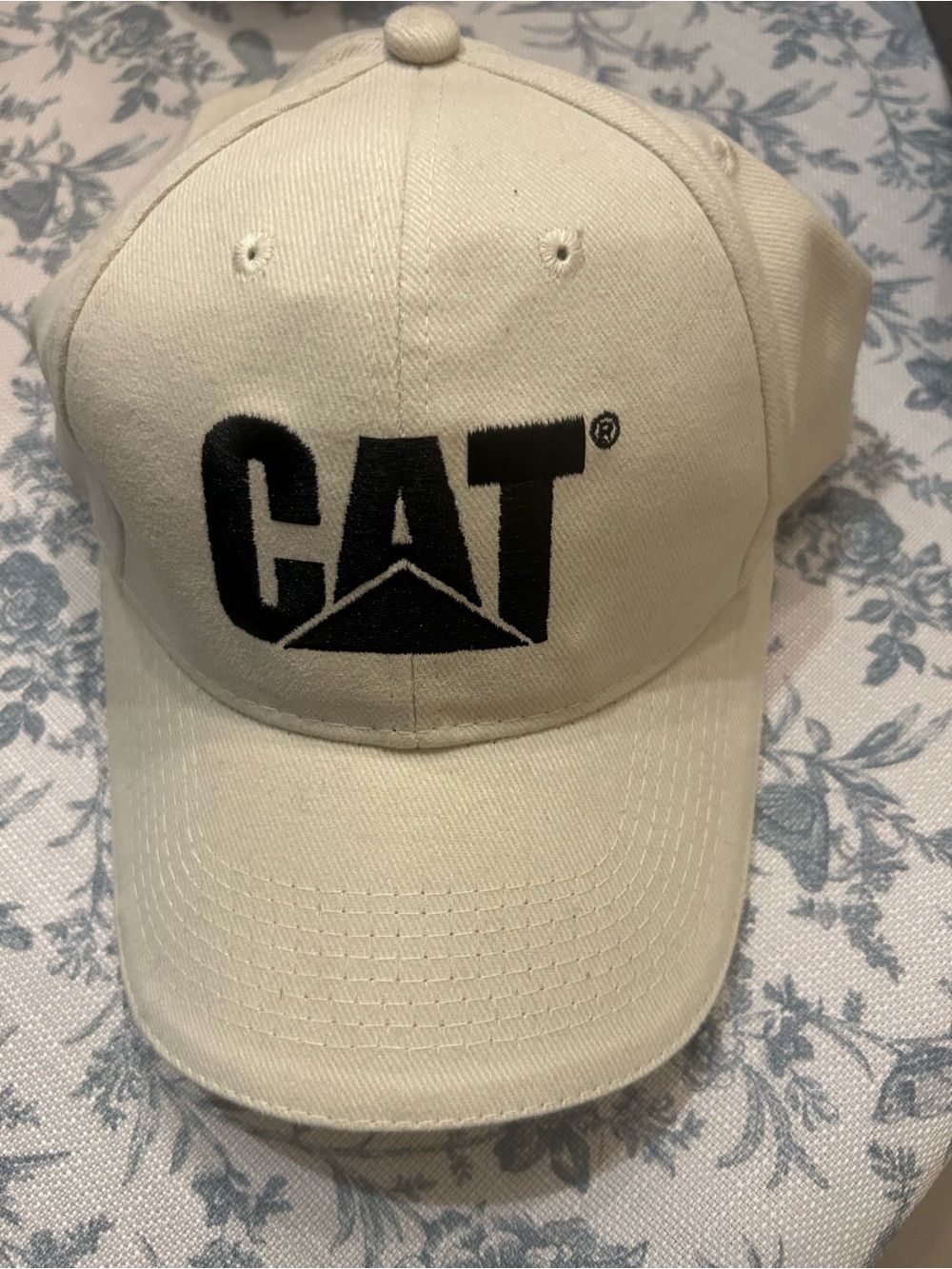 CT Logo Cream Baseball Cap